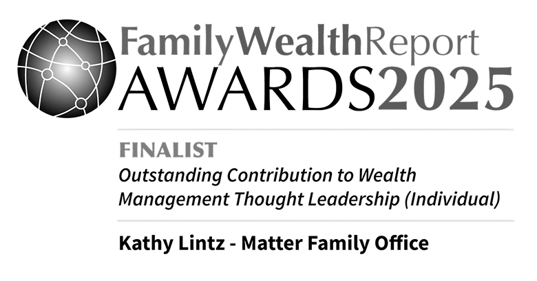Family Wealth Report 2025 Outstanding Contribution to Women in the Industry finalist